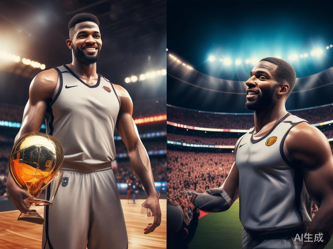 聚焦年度表现突出的体育明星
以某位篮球运动员为例